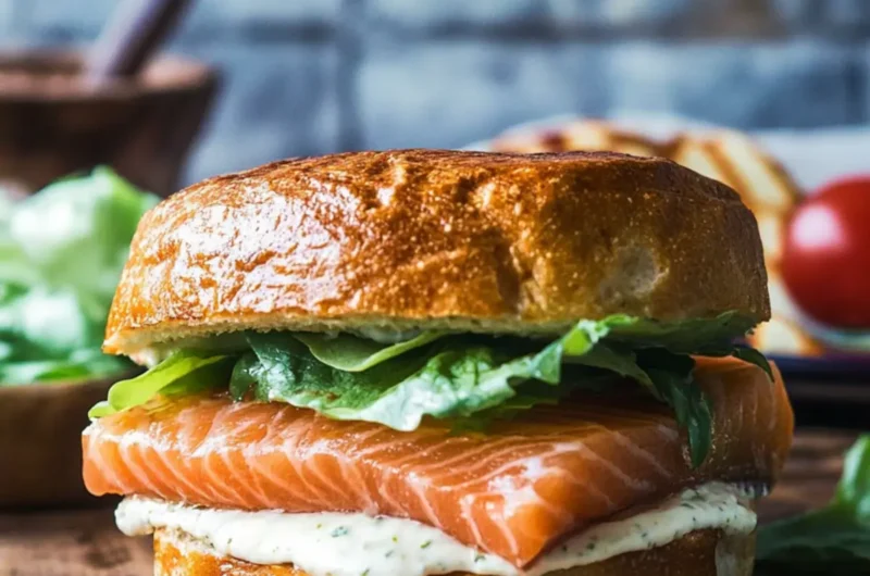 Salmon Sandwich