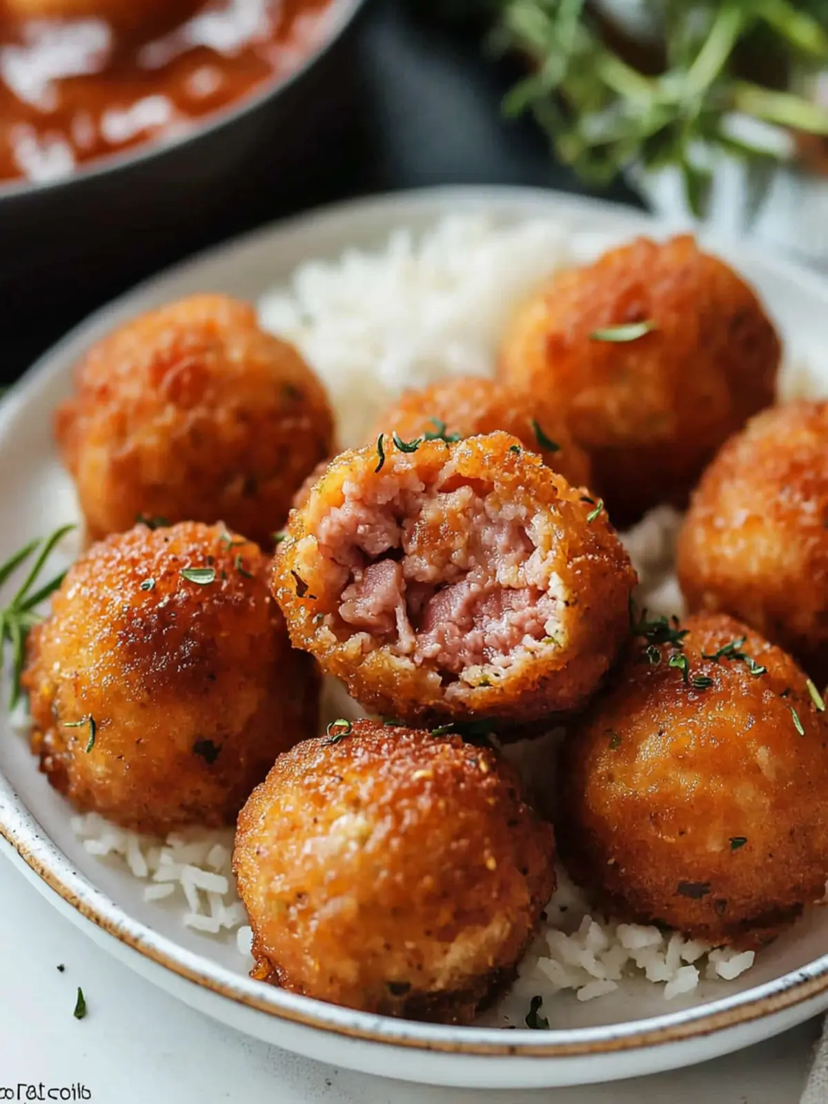 Savory Ham Balls with Zesty Sauce for Comfort Food Bliss 5 Ham Balls