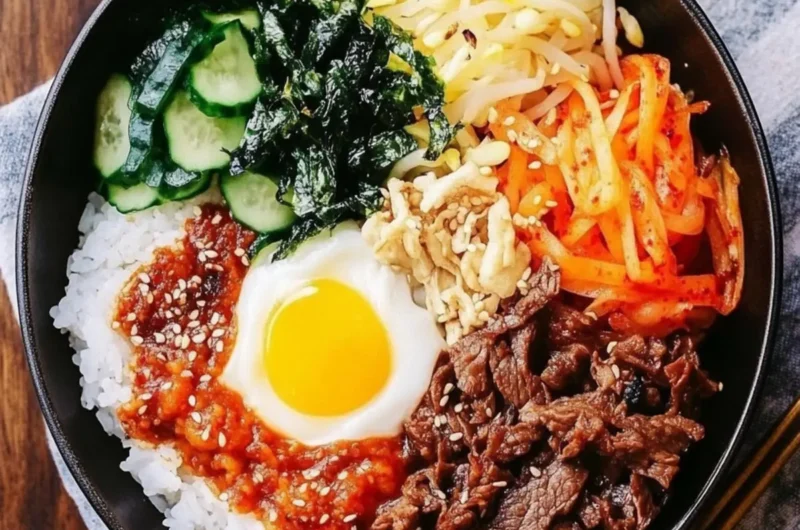 Easy Korean Beef Bibimbap Recipe