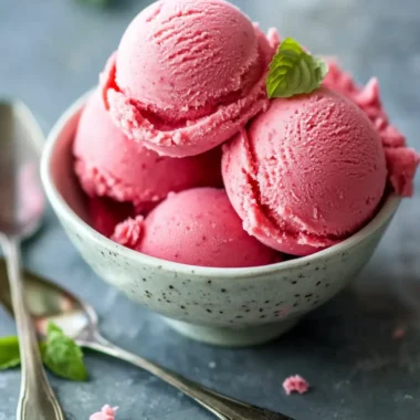 Rhubarb Sorbet: A Refreshing Springtime Treat You’ll Love 10 Rhubarb Sorbet: A Refreshing Springtime Treat