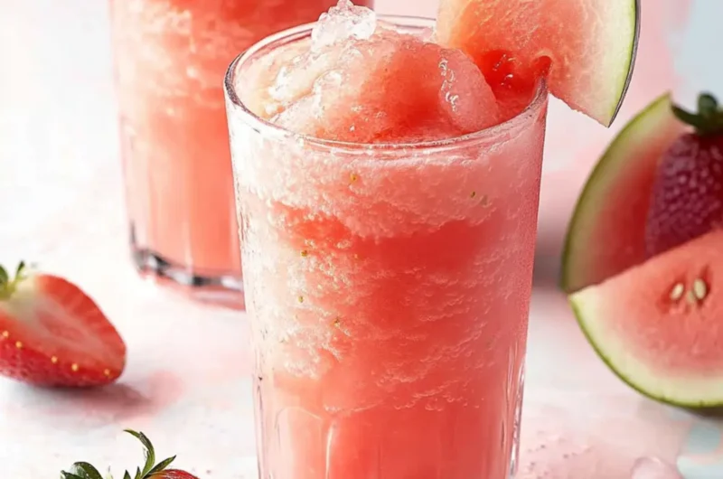 Strawberry Watermelon Slush