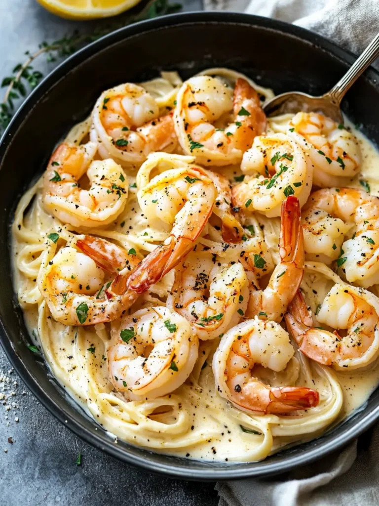 Irresistible Shrimp Alfredo: Easy Creamy Pasta Delight 2 Shrimp Alfredo