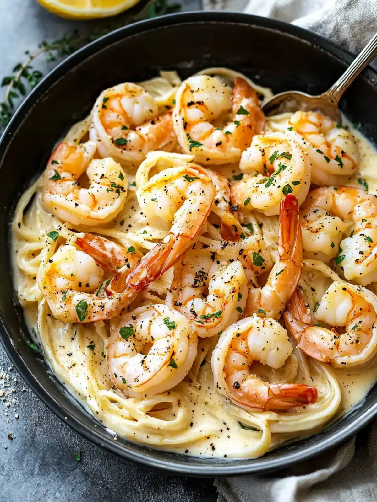 Irresistible Shrimp Alfredo: Easy Creamy Pasta Delight 2 Shrimp Alfredo