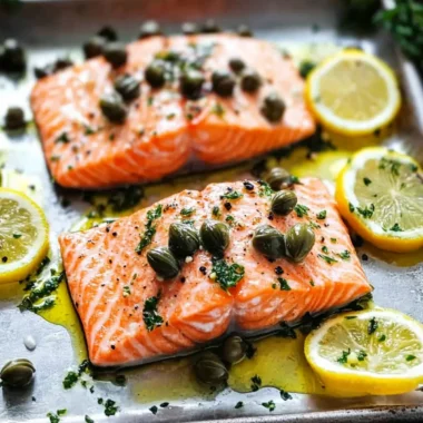 Salmon with Capers