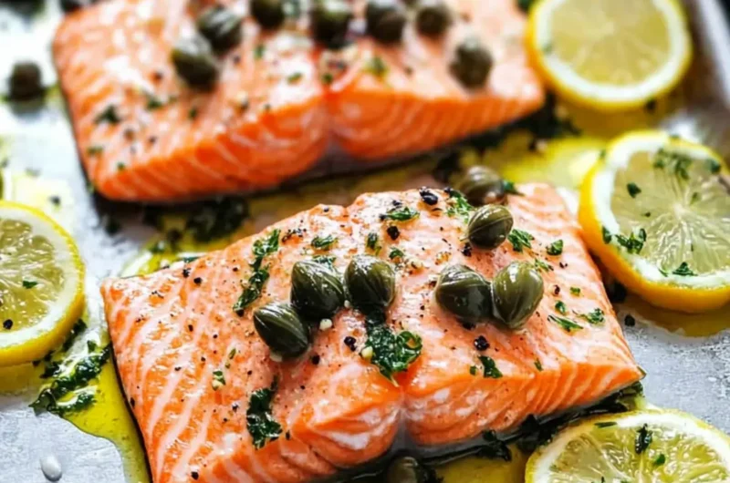Salmon with Capers