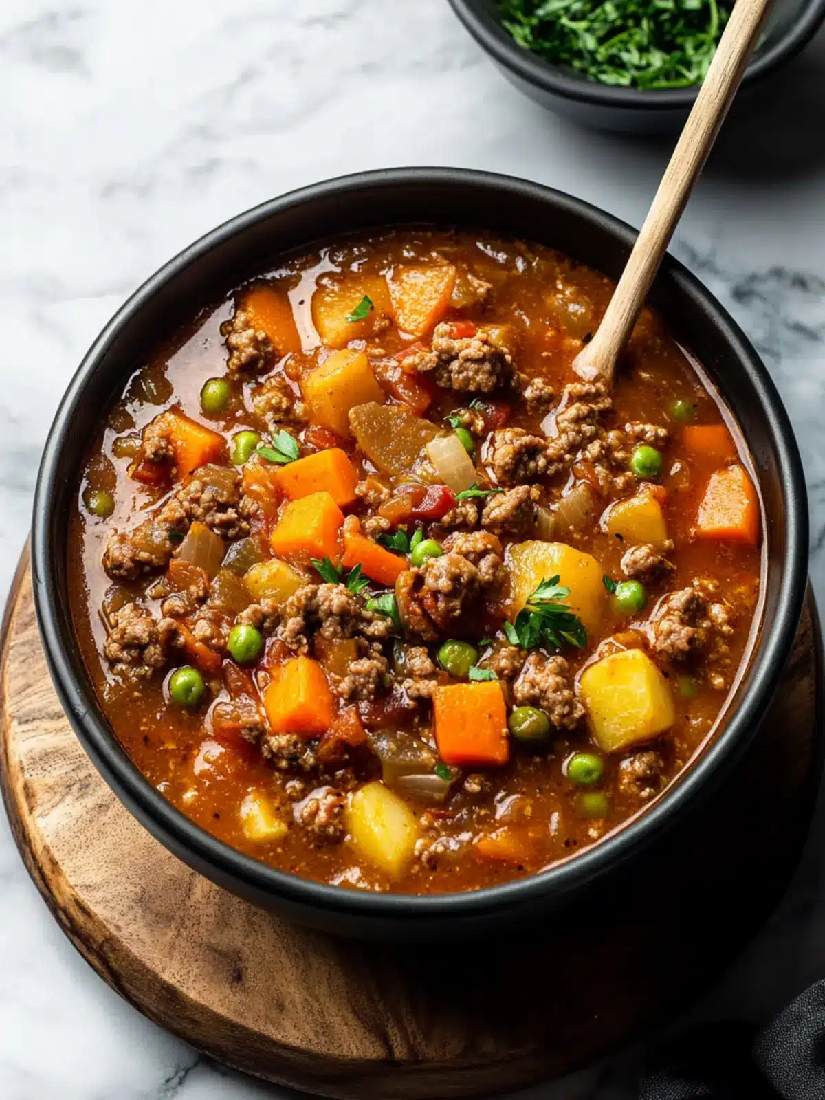 Hearty Hamburger Stew: Your New Favorite One-Pot Comfort Meal 4 Hamburger Stew
