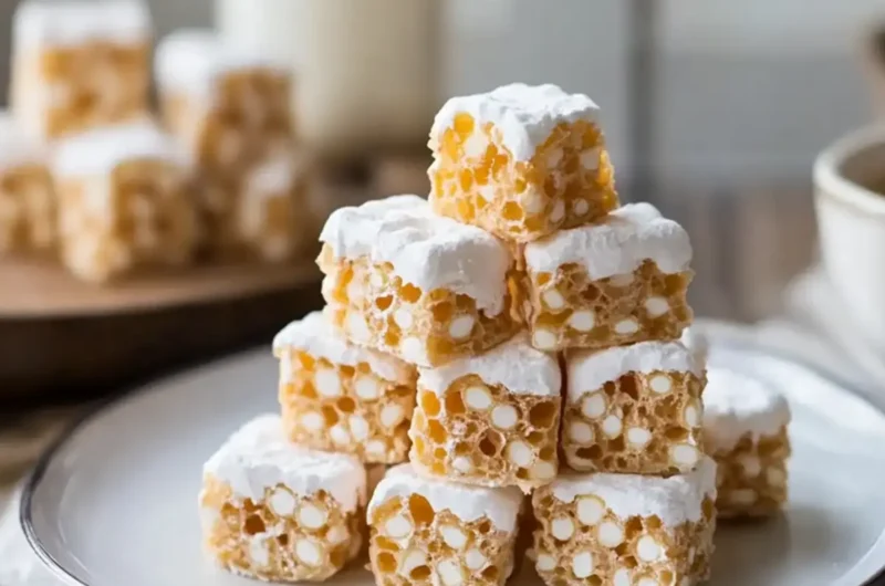 Honeycomb Marshmallow Treats