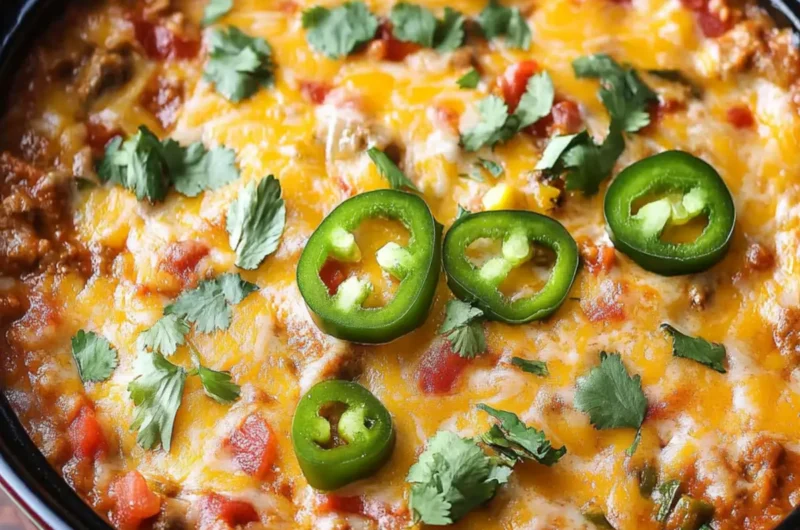 Slow Cooker Taco Dip