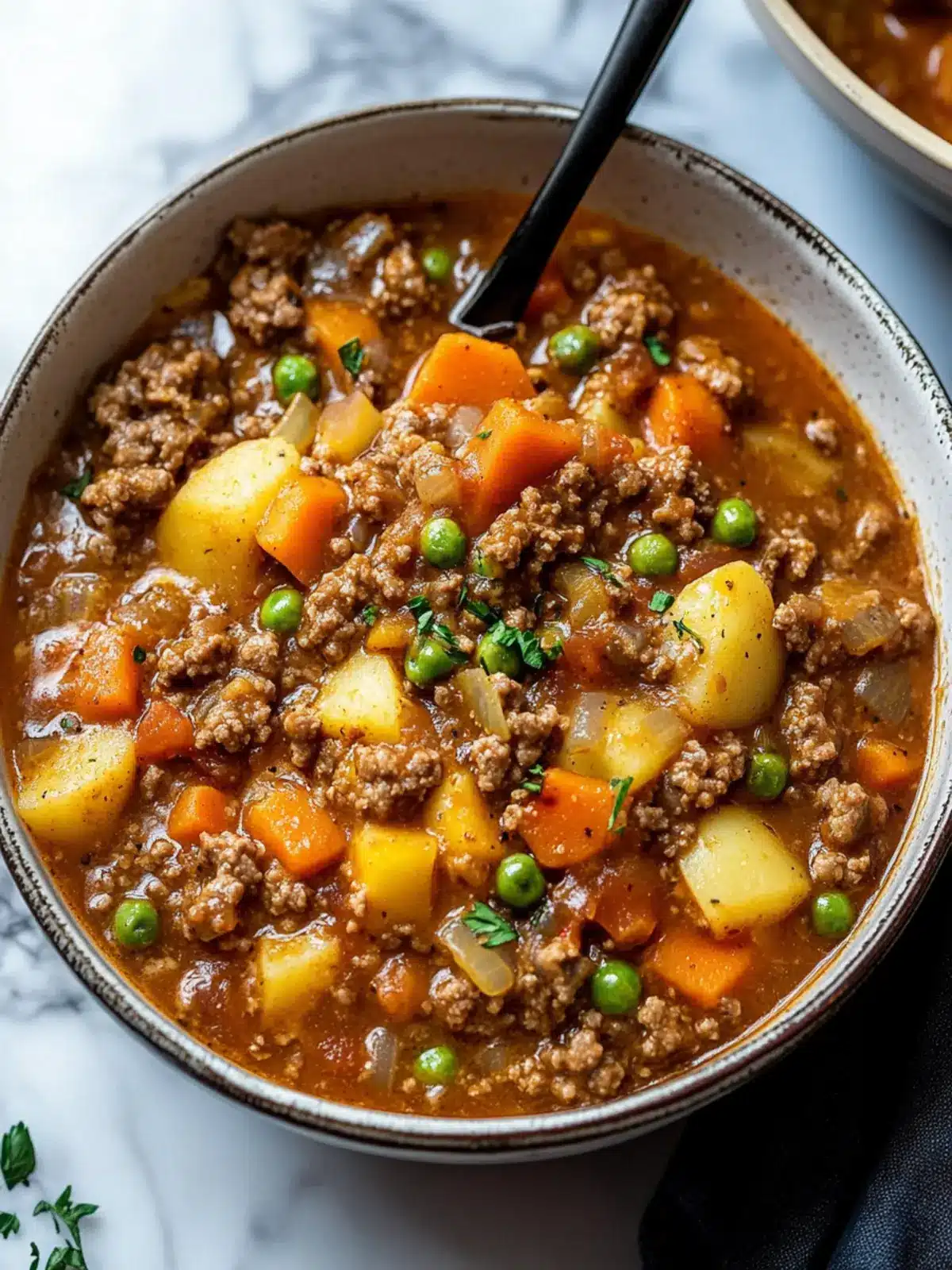 Hearty Hamburger Stew: Your New Favorite One-Pot Comfort Meal 2 Hamburger Stew