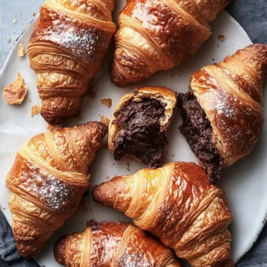 Brownie Batter Croissants: A Decadent Treat You'll Crave 9 Brownie Batter Croissants