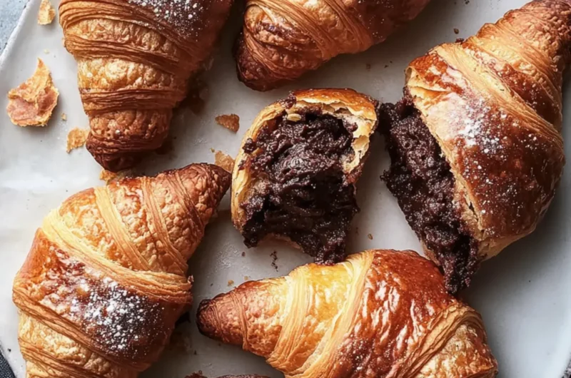 Brownie Batter Croissants
