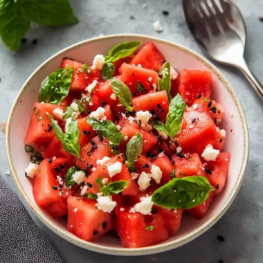 Easy Watermelon Salad