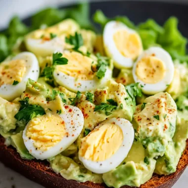 Deliciously Creamy Avocado Egg Salad in 20 Minutes 9 Avocado Egg Salad