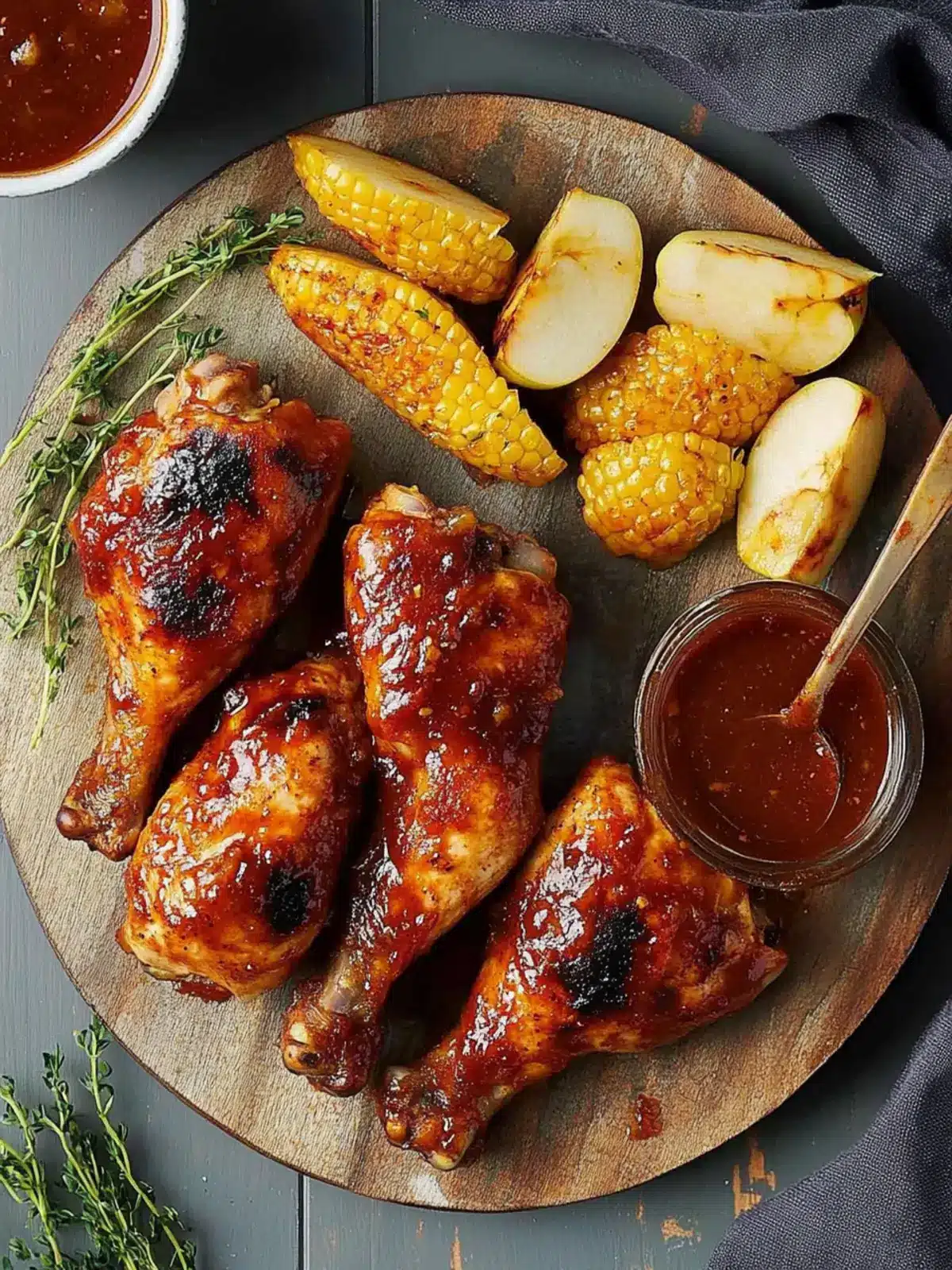 Applesauce Barbecue Chicken: Sweet, Spicy and Family-Approved 2 Applesauce Barbecue Chicken