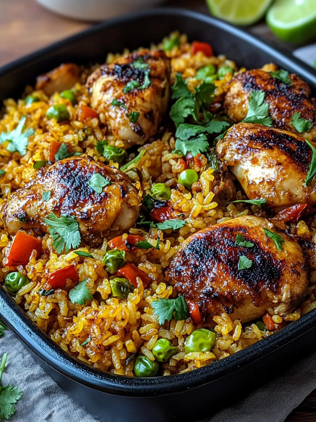 Caribbean Chicken and Rice: Your New One-Pot Comfort Meal 3 Caribbean Chicken and Rice