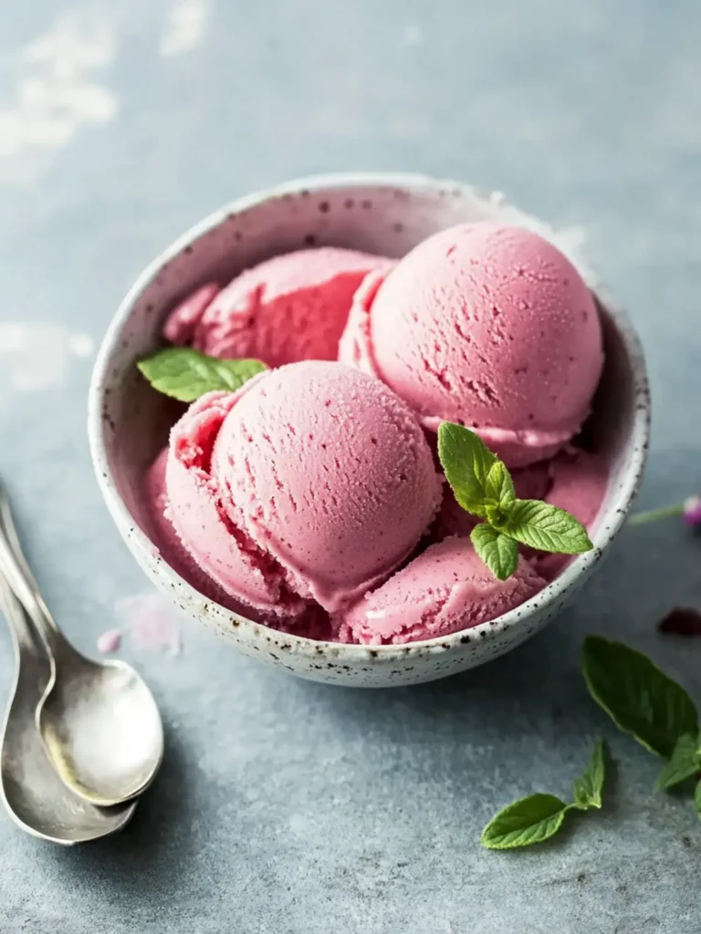 Rhubarb Sorbet: A Refreshing Springtime Treat You’ll Love 4 Rhubarb Sorbet: A Refreshing Springtime Treat