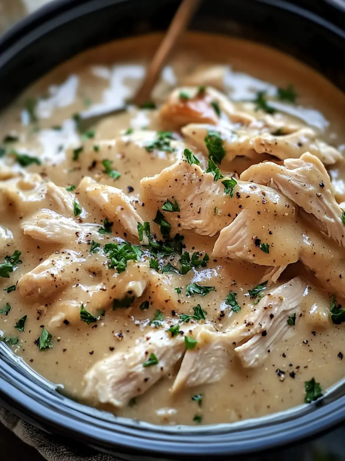 Hearty Crockpot Chicken and Gravy for Cozy Family Dinners 4 Crockpot Chicken and Gravy