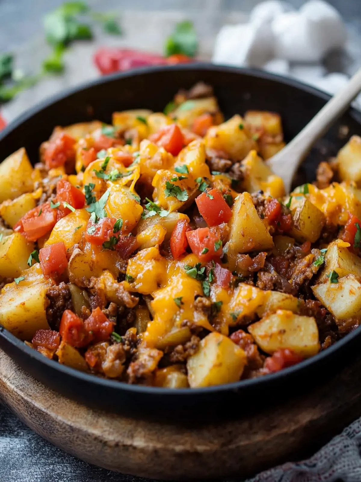 Easy Cheesy Taco Potatoes for a Quick Family Dinner Delight 4 Easy Cheesy Taco Potatoes
