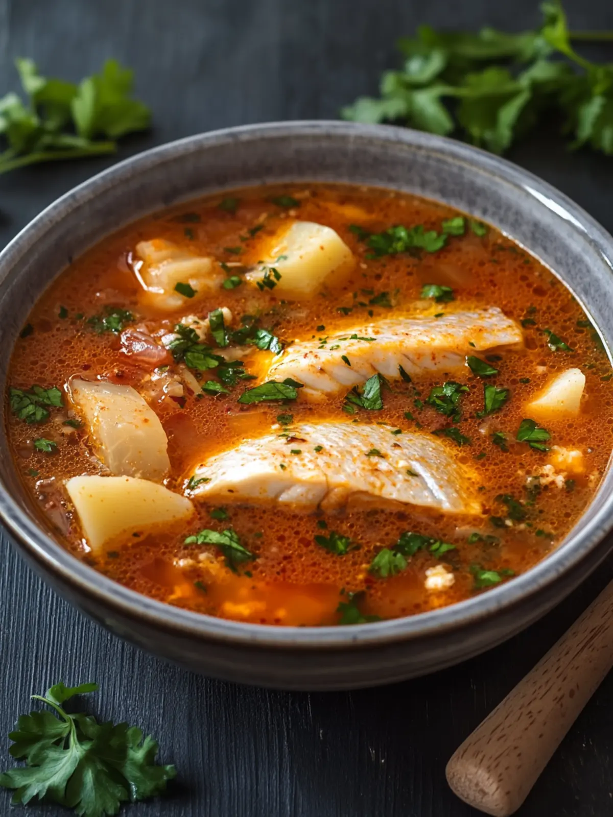 Wholesome Greek Psarosoupa: Your Cozy Fish Soup Delight 3 Greek Psarosoupa (Fish Soup)