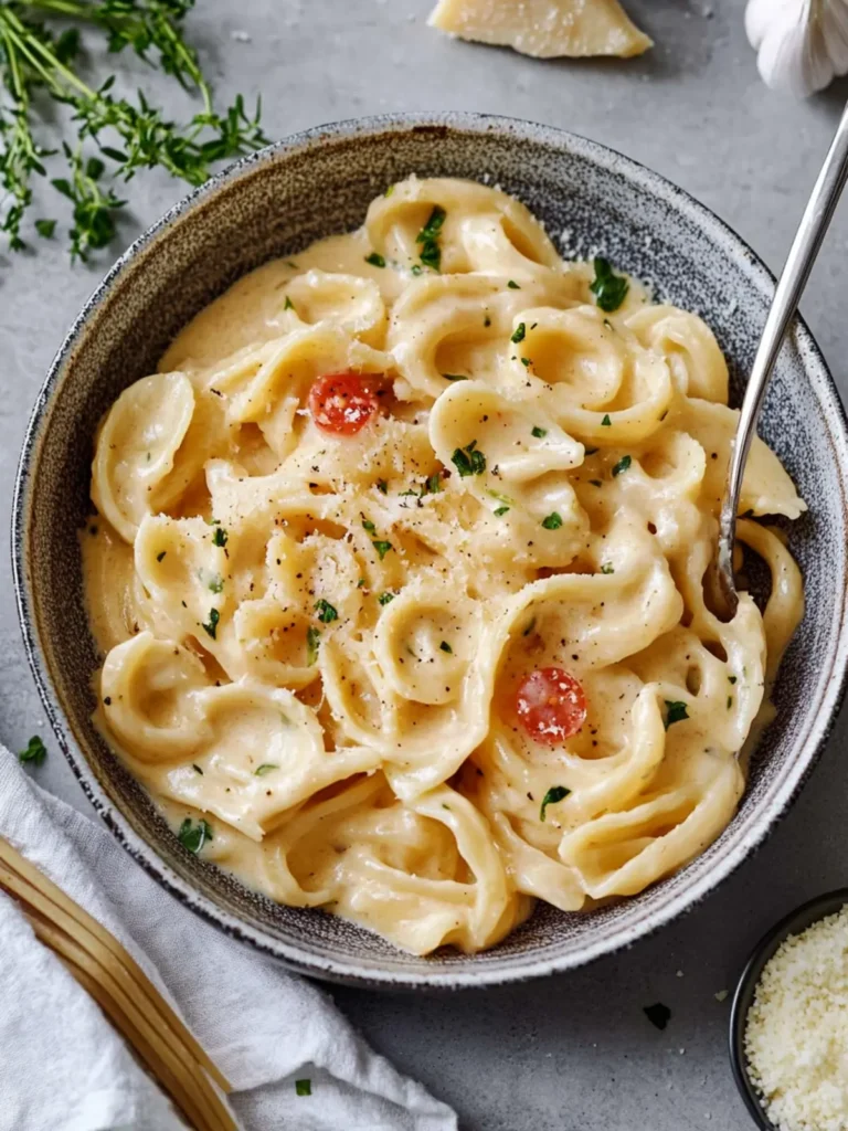 Garlic Butter Pasta | Creamy Vegan Sauce Recipe