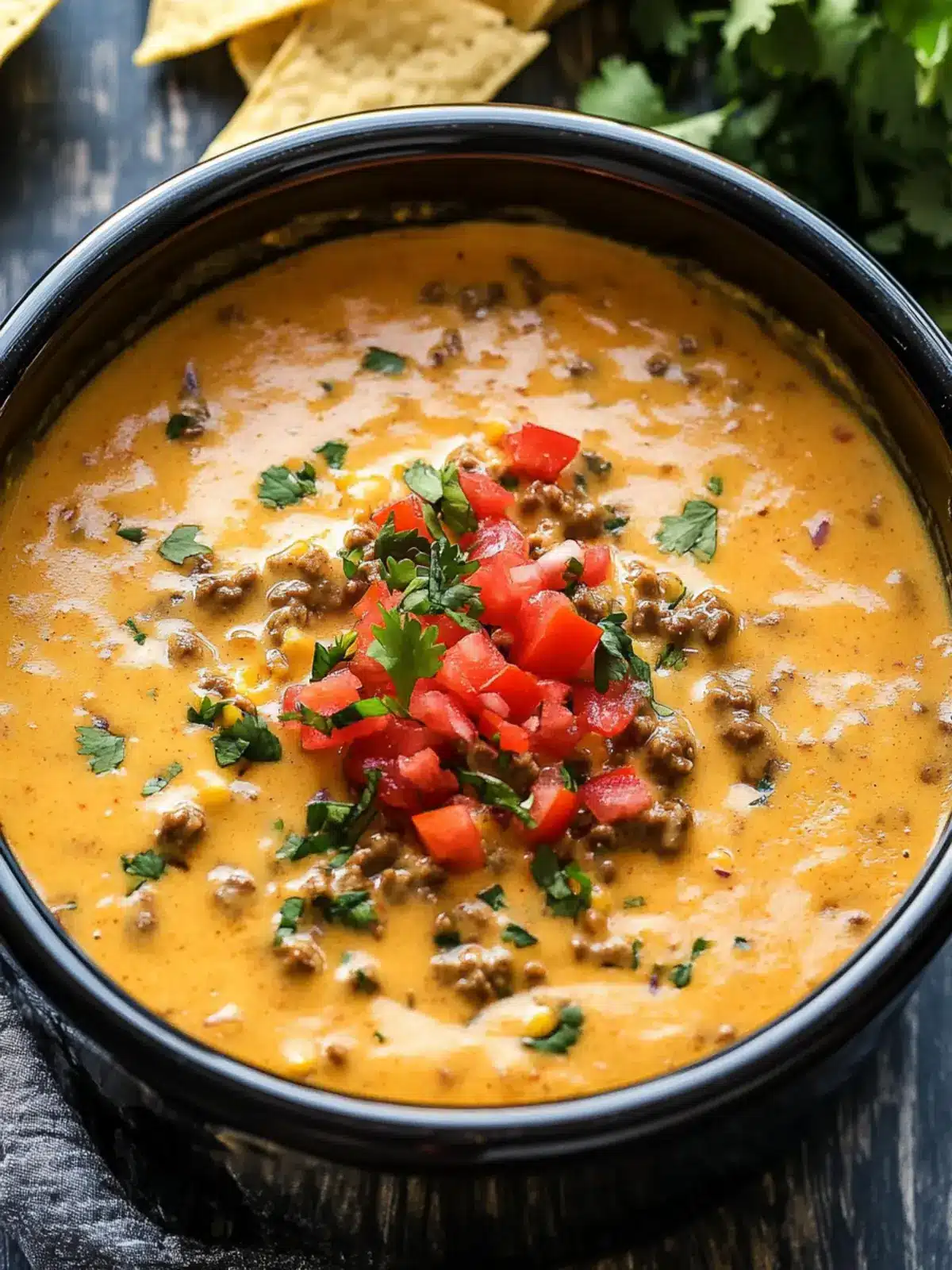 Creamy Slow Cooker Beef Queso Dip That Everyone Will Love 4 Slow Cooker Beef Queso Dip