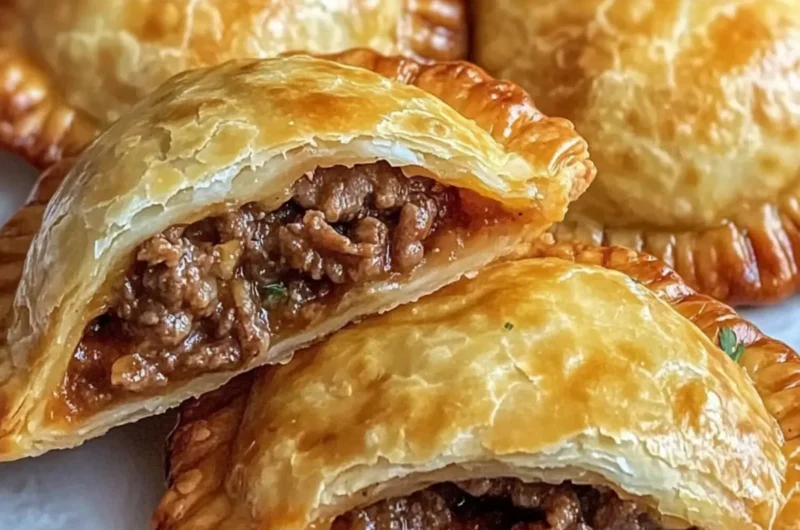 Crispy Argentine Empanadas Recipe Easy Homemade Savory Beef Filling