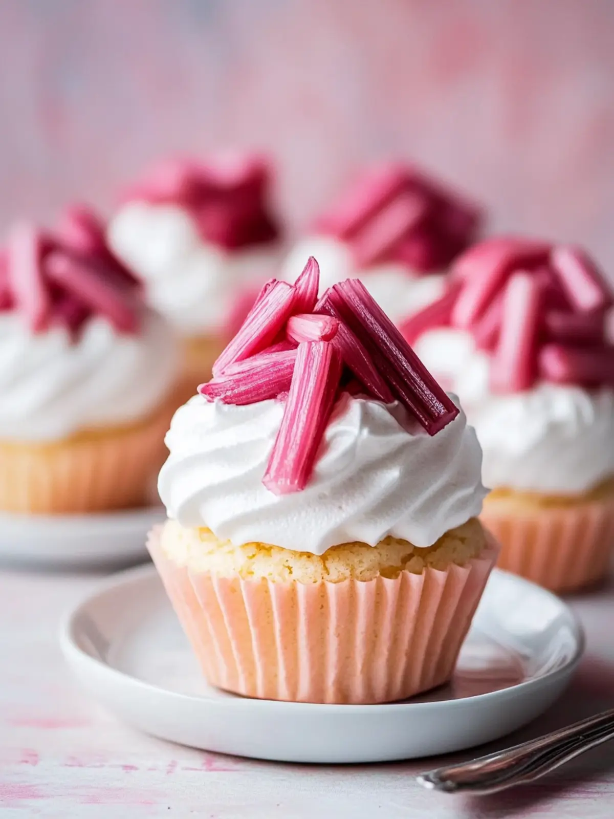 Delicious Rhubarb Meringue Cups for a Spring Treat 4 Rhubarb Meringue Cups