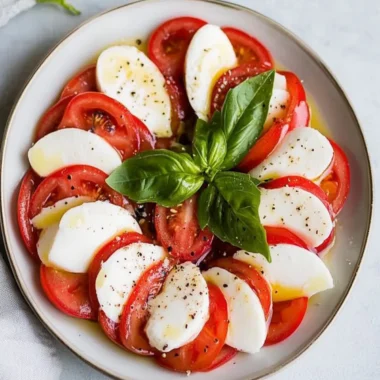 Irresistible Caprese Salad with Homemade Balsamic Bliss 10 Caprese Salad