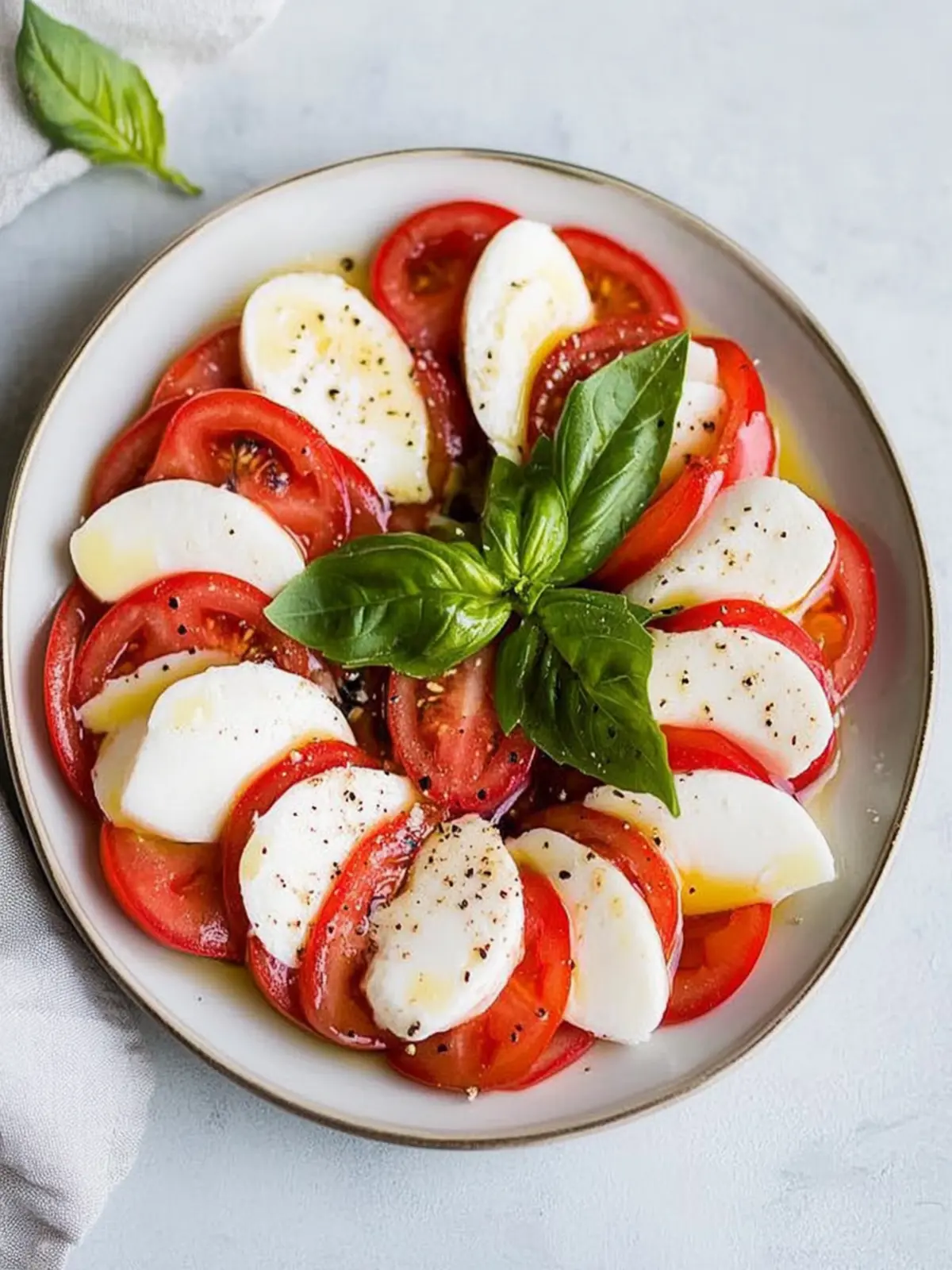 Irresistible Caprese Salad with Homemade Balsamic Bliss 5 Caprese Salad