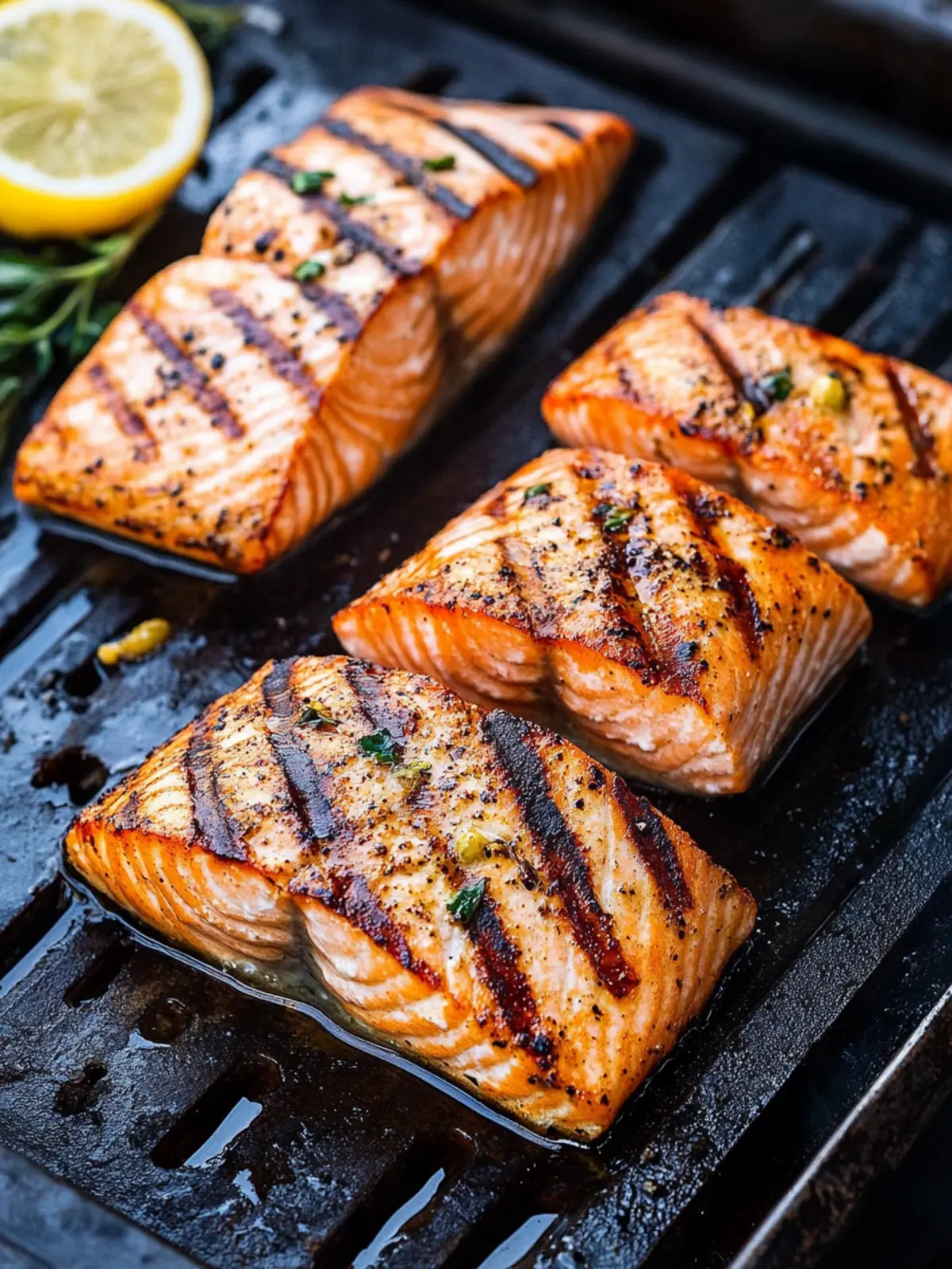 Quick & Zesty Grilled Salmon That Will Impress Tonight! 3 Grilled Salmon