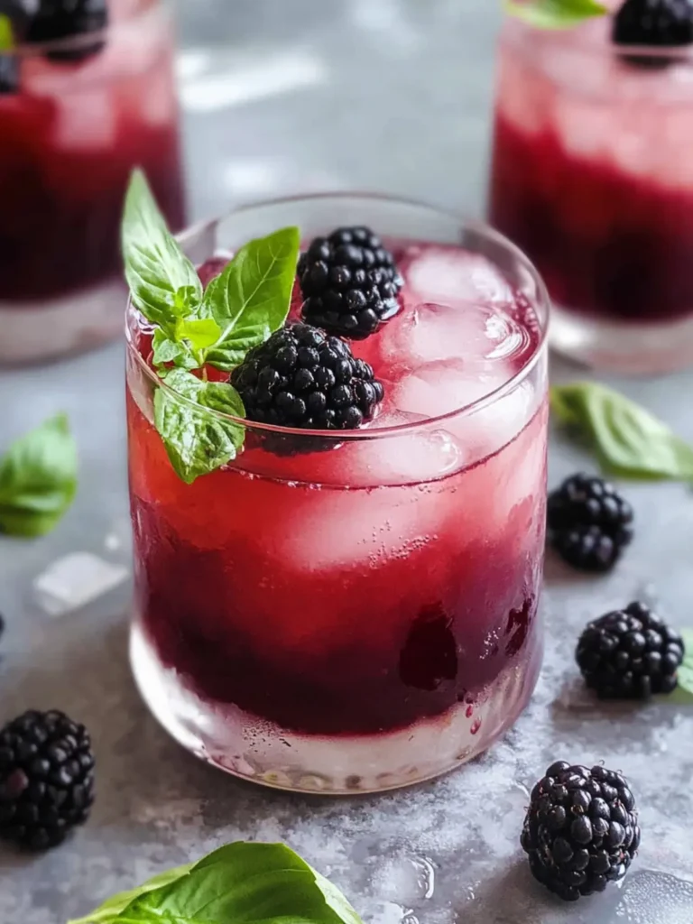 Sparkling Blackberry Mocktail: Summer’s Refreshing Treat 3 Sparkling Blackberry Mocktail