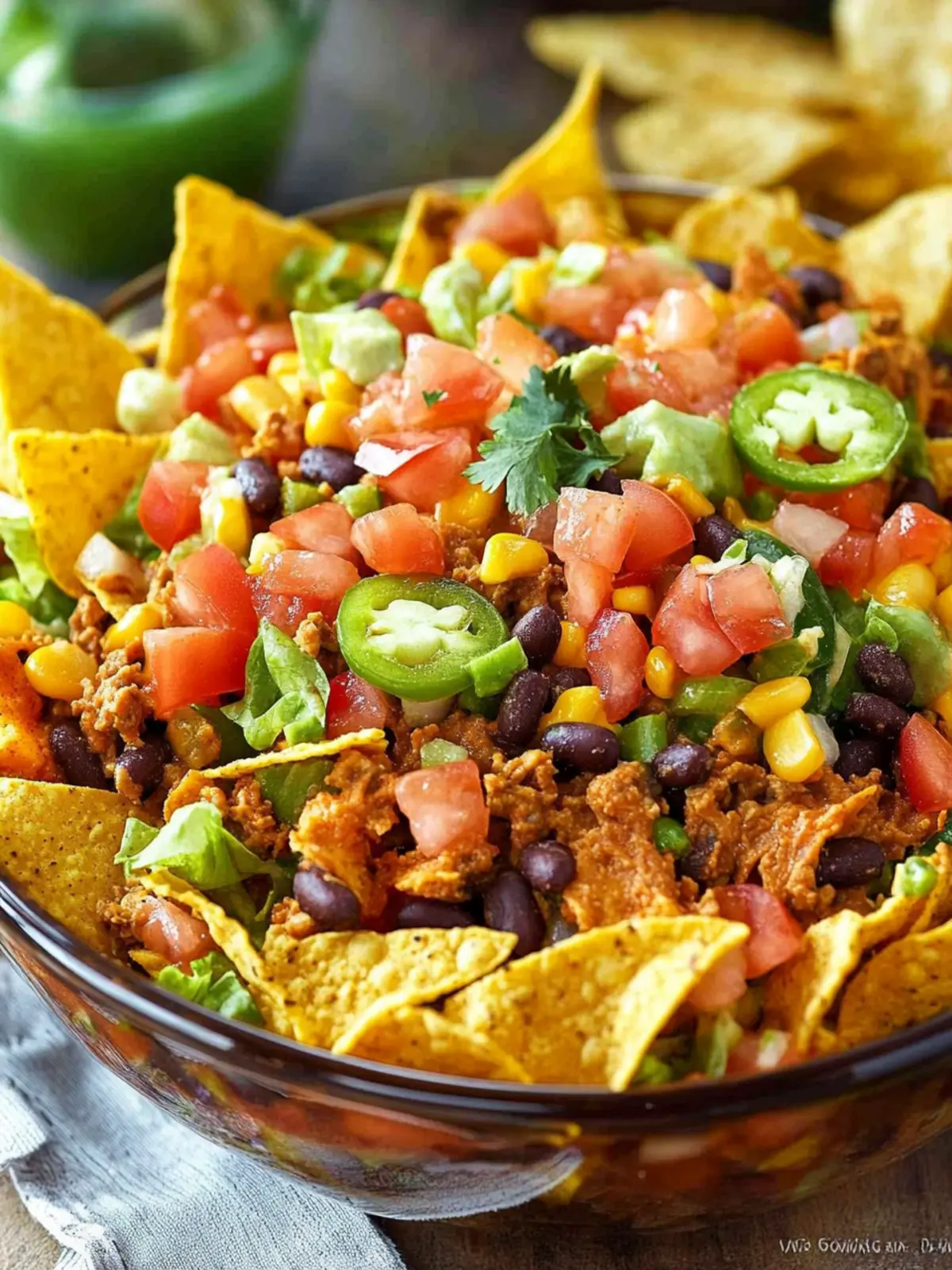 Dorito Taco Salad: Your Next Potluck Crowd-Pleaser! 2 Dorito Taco Salad