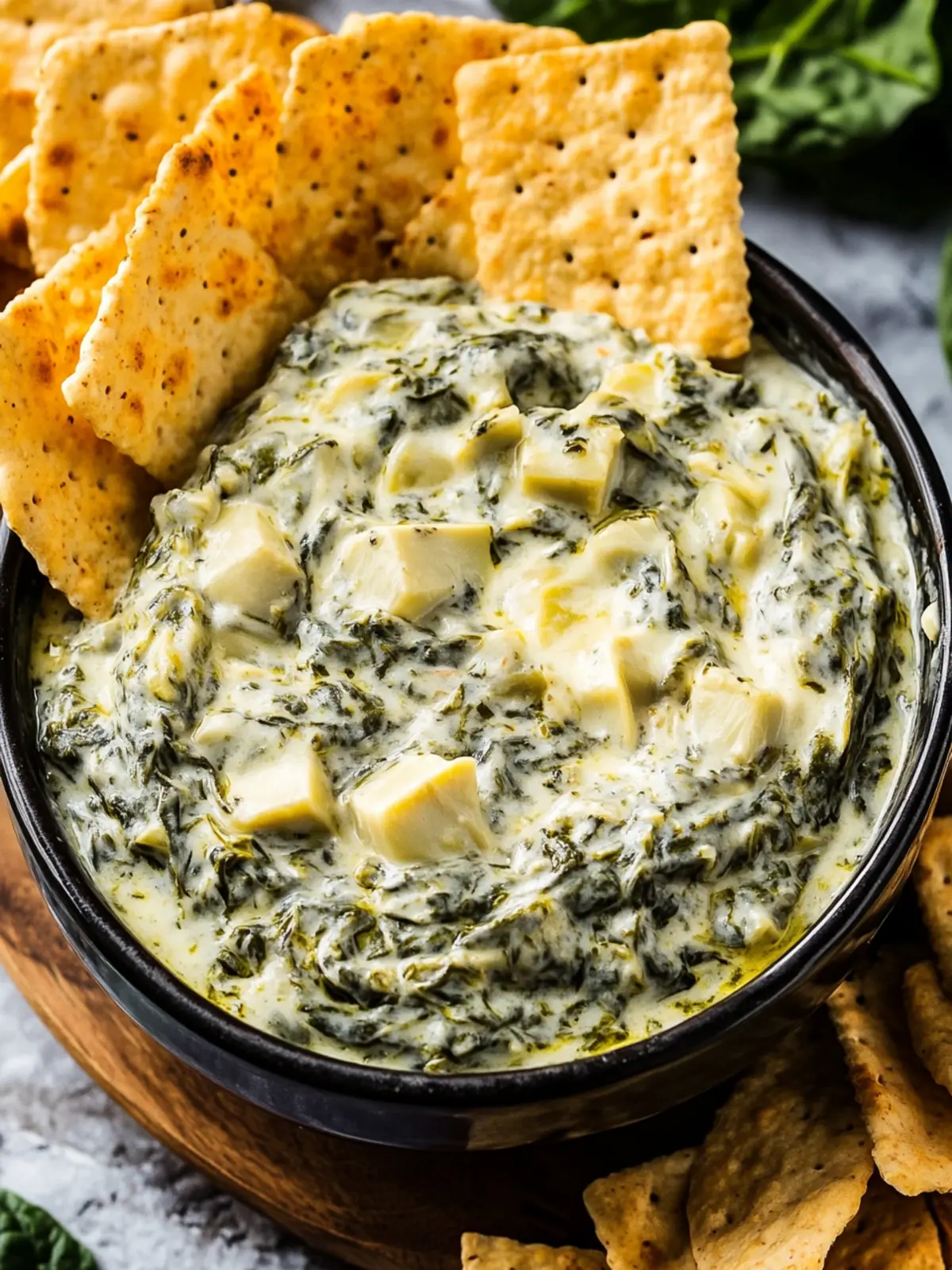 Irresistible Classic Crock Pot Spinach Artichoke Dip Recipe 5 Classic Crock Pot Spinach Artichoke Dip
