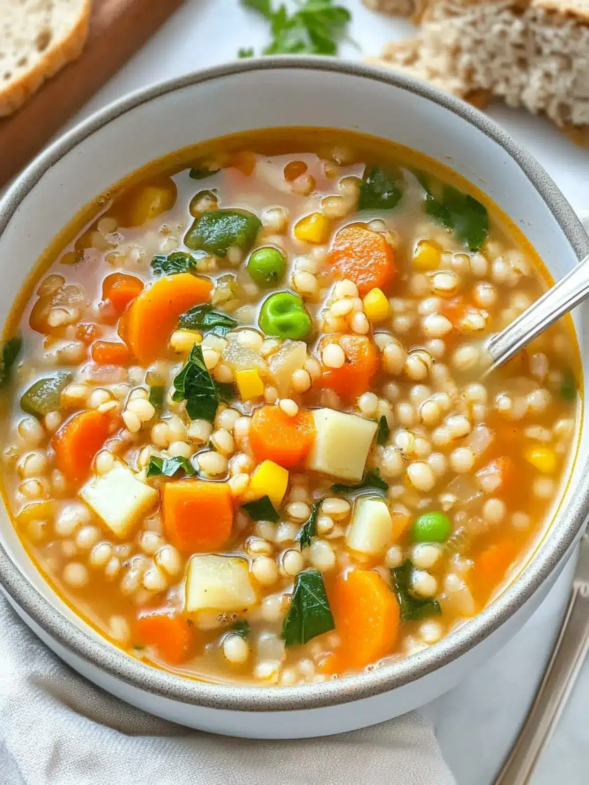 Comforting Vegetable Barley Soup for Healthy Cravings 3 VEGETABLE BARLEY SOUP
