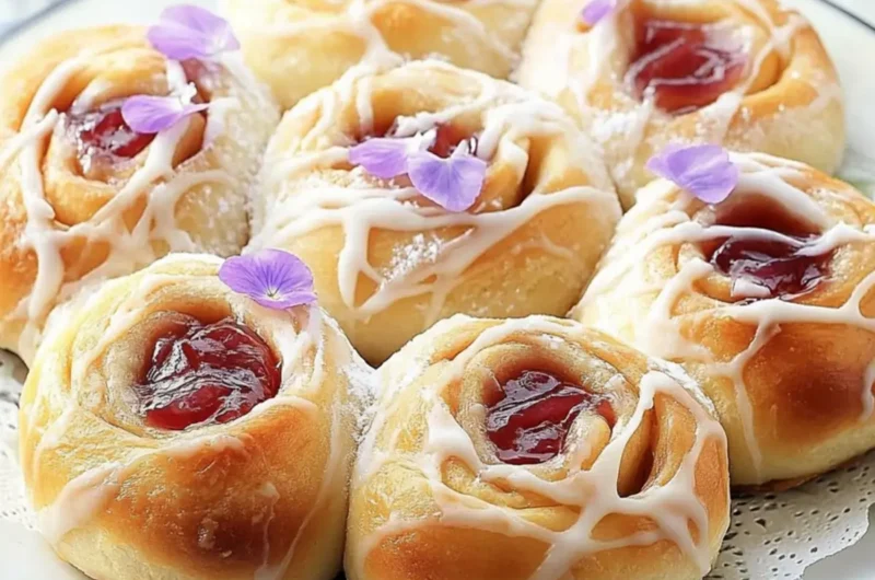Flower Petal Sweet Rolls