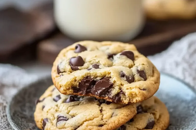 Thick Chocolate Chip Cookies Recipe