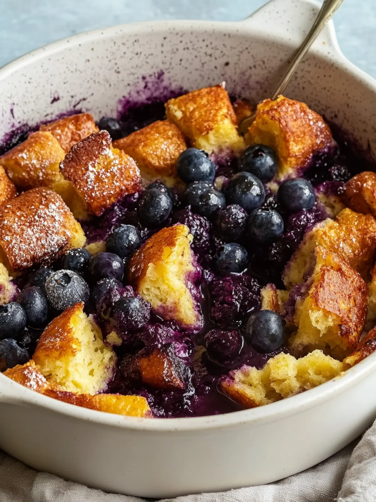 Blueberry French Toast Casserole for Effortless Mornings 2 Blueberry French Toast Casserole