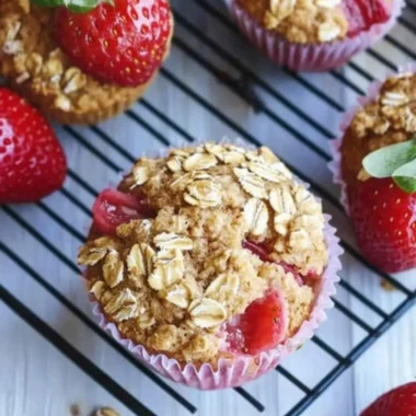 Perfect Strawberry Rhubarb Baked Oatmeal Muffins Recipe 10 Strawberry Rhubarb Baked Oatmeal Muffins