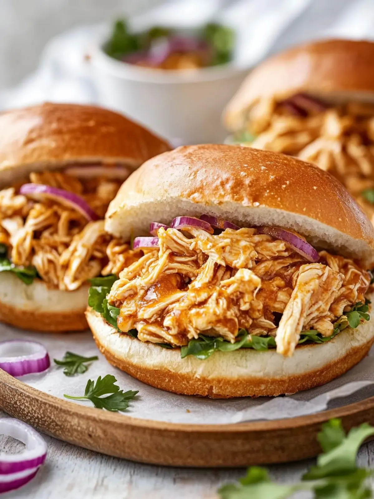 Slow Cooker Honey Mustard Shredded Chicken Sandwich Magic 5 Slow Cooker Honey Mustard Shredded Chicken Sandwich Recipe