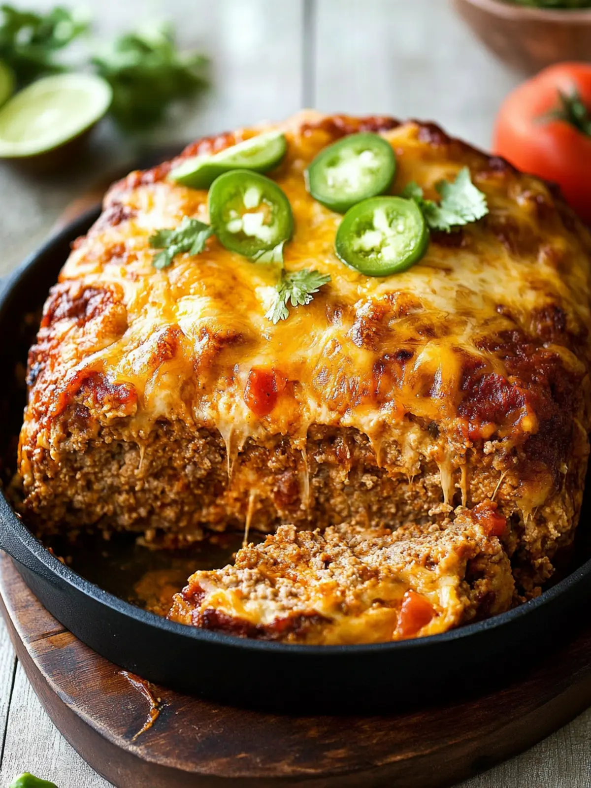 Cheese Stuffed Taco Meatloaf: A Flavor-Packed Family Favorite 4 Cheese Stuffed Taco Meatloaf