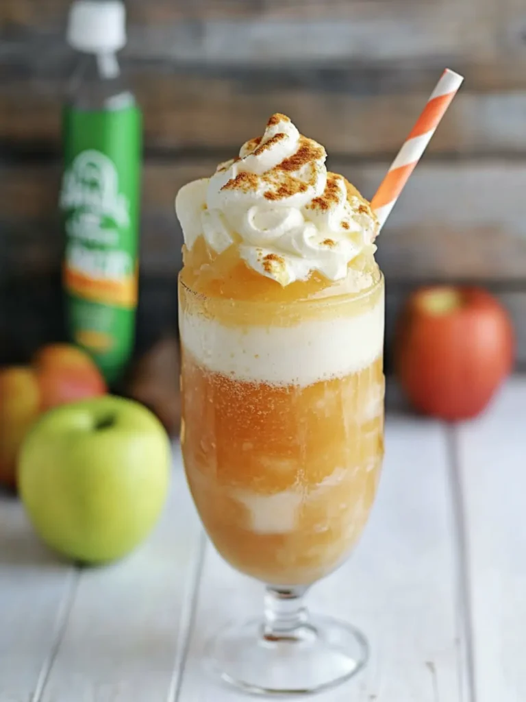 Irresistible Apple Cider Float: A Cozy Fall Delight 3 Apple Cider Float