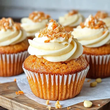 Carrot Cake Cupcakes