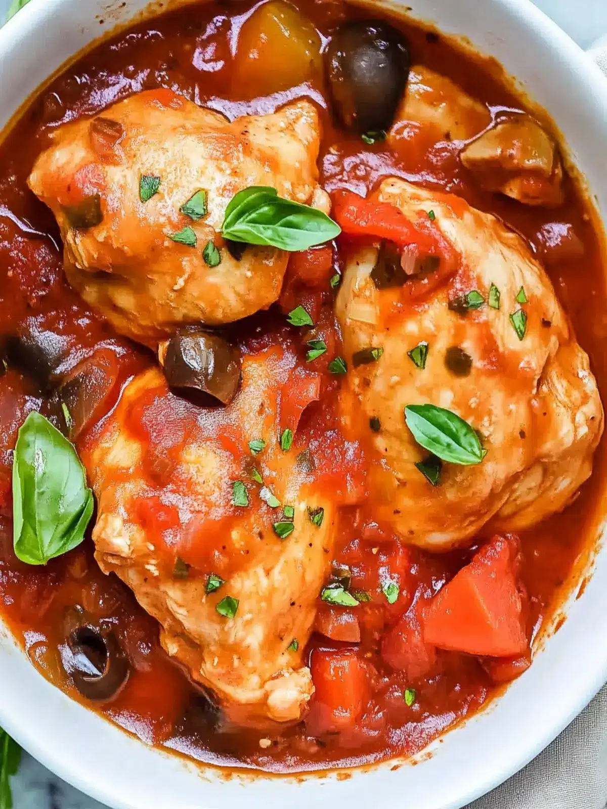 Crockpot Chicken Cacciatore: A Cozy Italian Delight 2 Crockpot Chicken Cacciatore