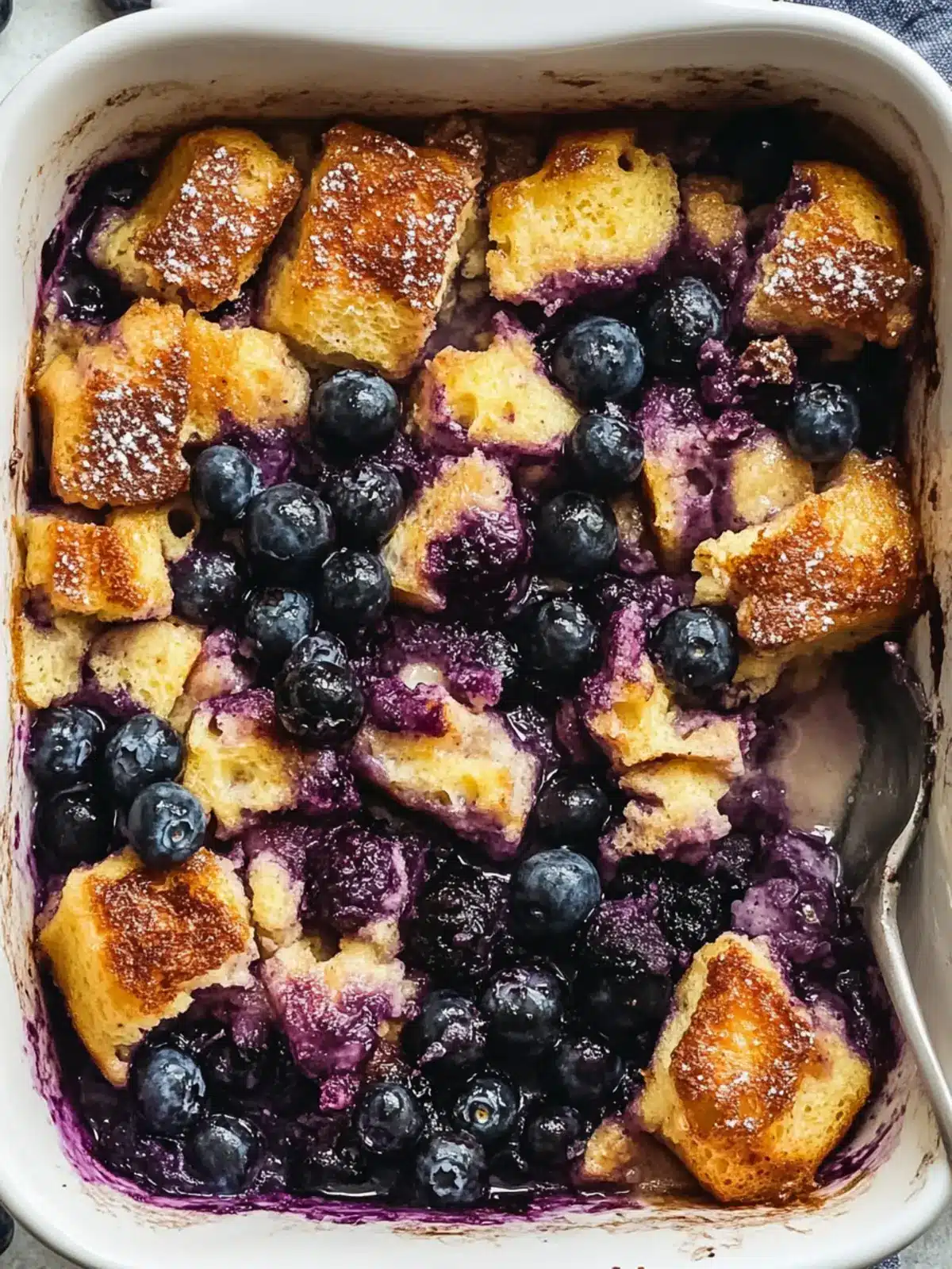 Blueberry French Toast Casserole for Effortless Mornings 4 Blueberry French Toast Casserole