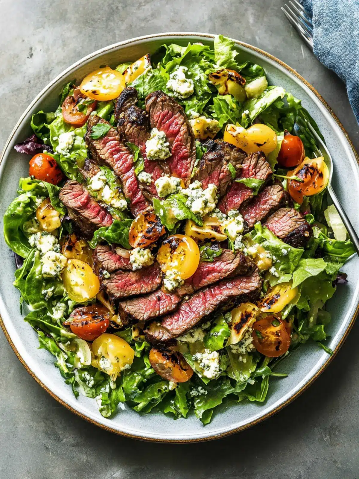 Gorgonzola Steak Salad
