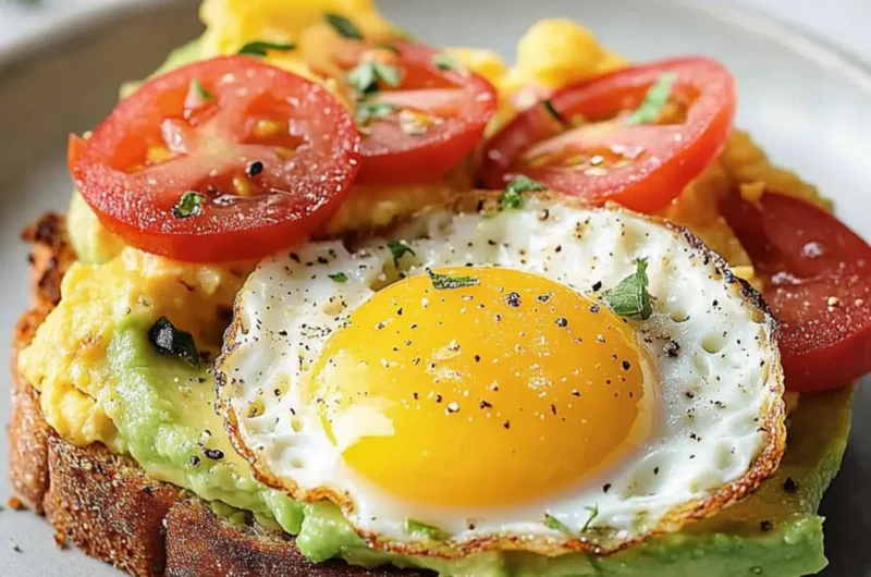 Egg-Topped Avocado Toast