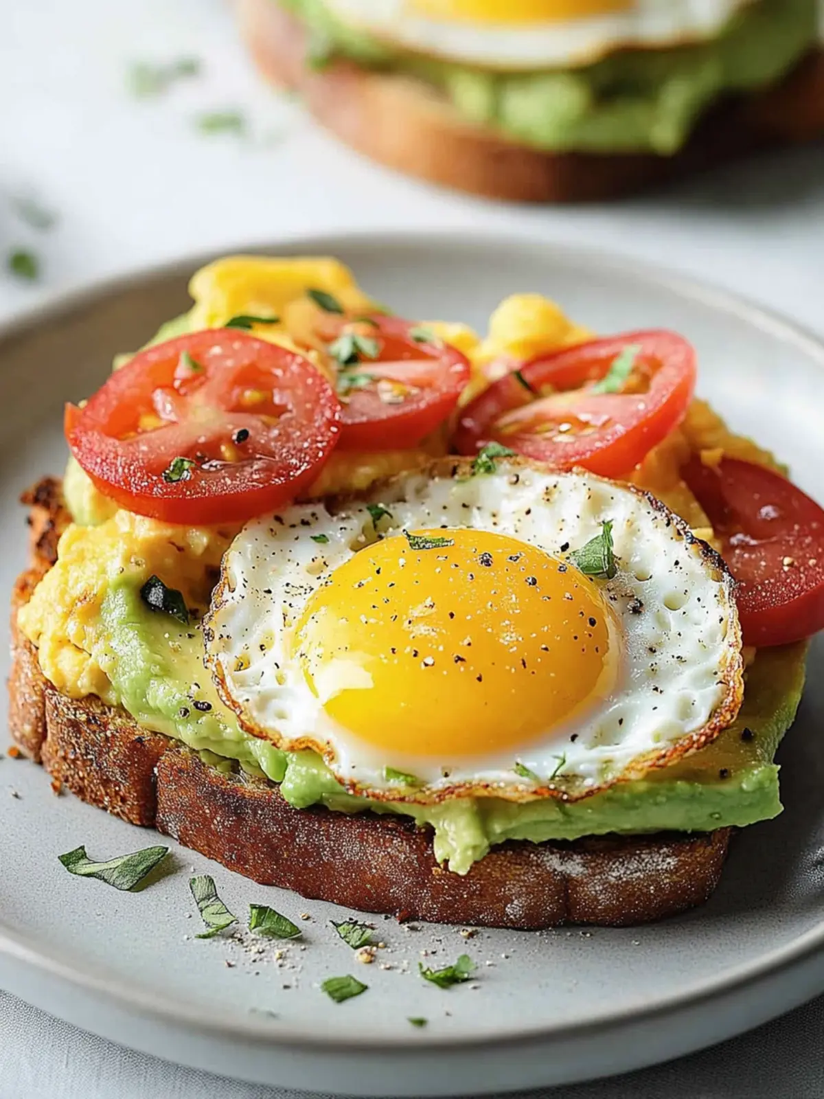 Egg-Topped Avocado Toast: Your New Go-To Quick Breakfast 5 Egg-Topped Avocado Toast
