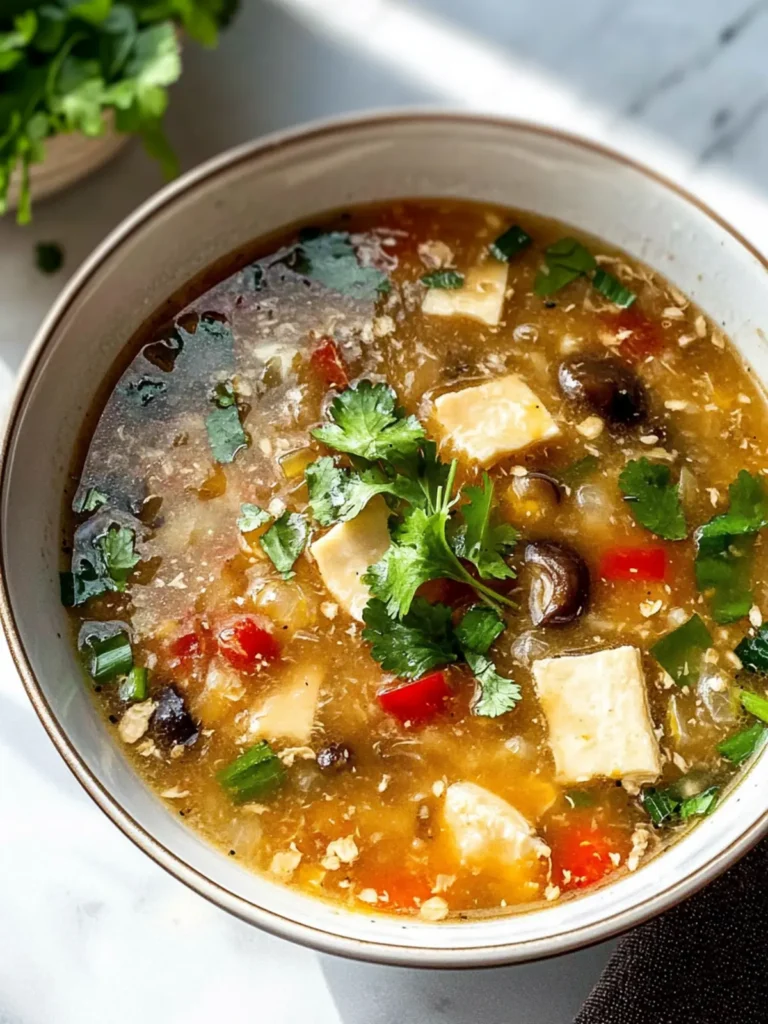 Hearty Hot and Sour Soup You'll Crave in Just 30 Minutes 4 Hot and Sour Soup