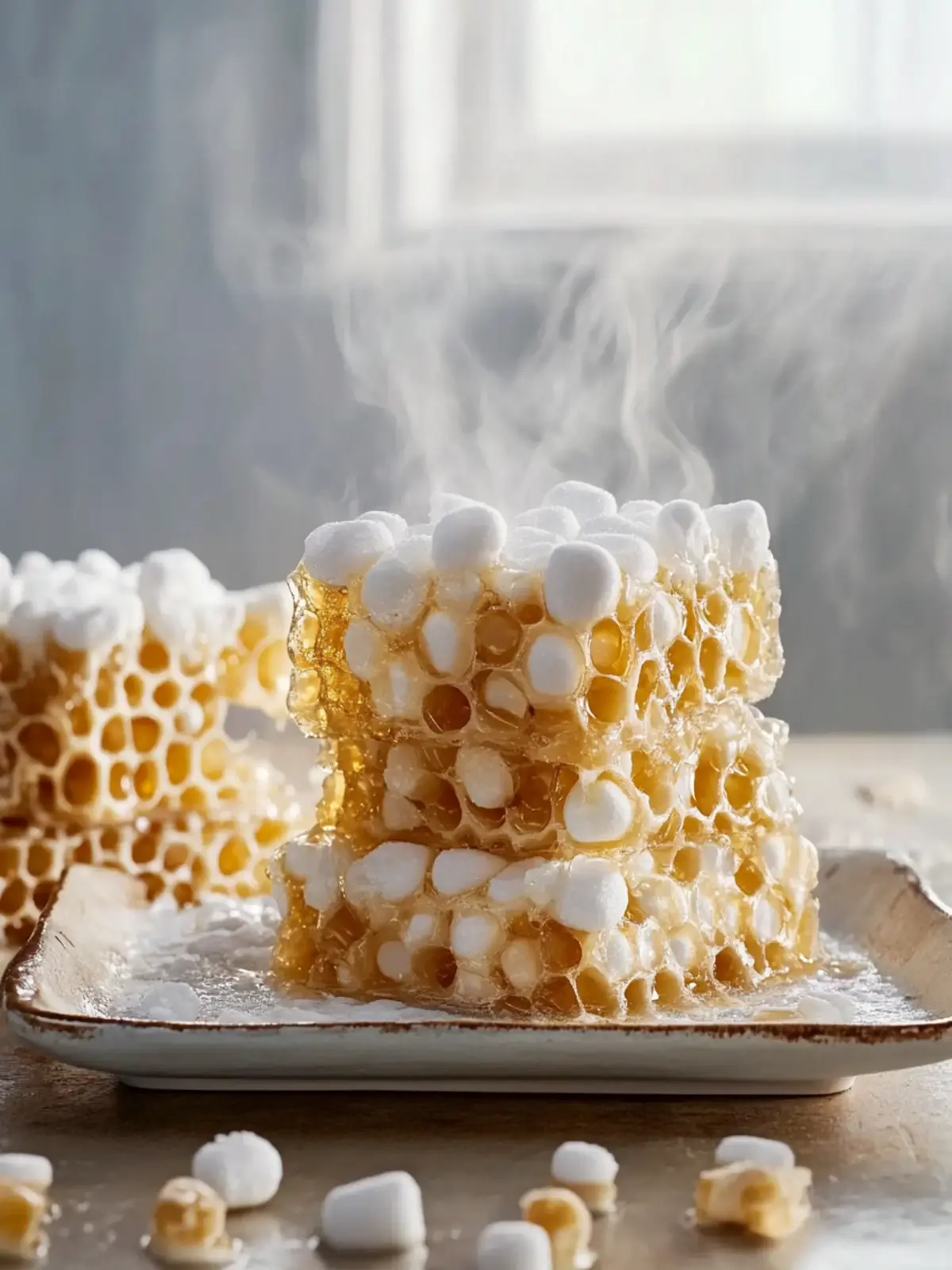 Honeycomb Marshmallow Treats: A Crunchy, Sweet No-Bake Bliss 4 Honeycomb Marshmallow Treats