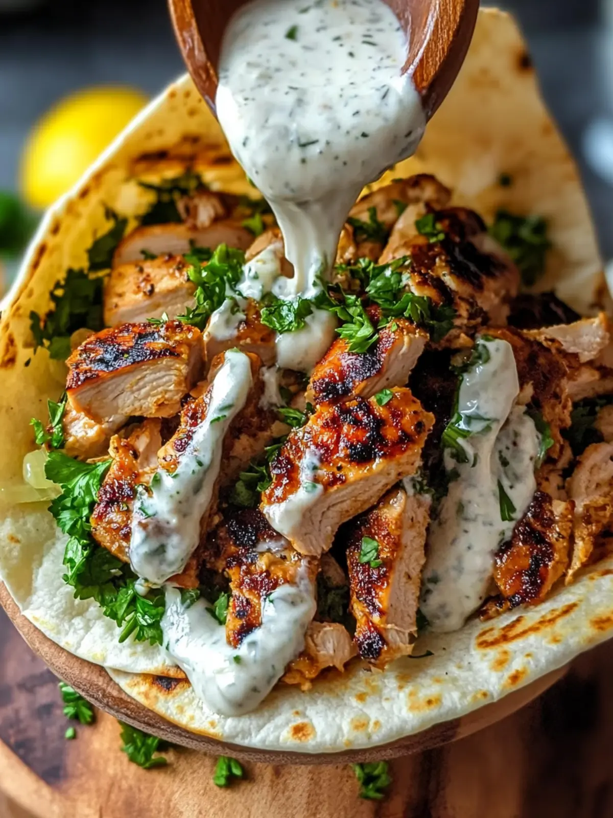 Irresistible Chicken Shawarma with Garlic Sauce Recipe Easy & Delicious 5 Chicken Shawarma with Garlic Sauce Recipe (Easy & Delicious)